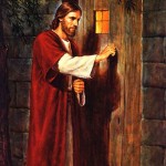 jesus at the door