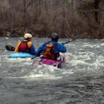 paddling upstream