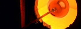 Glass making furnace